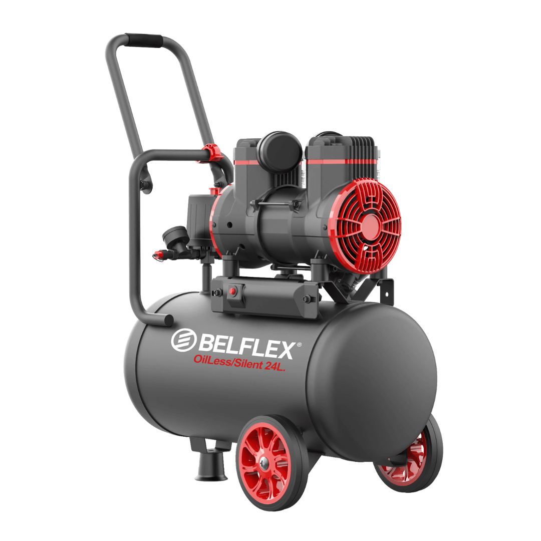 Compressor silencioso 24L isento de óleo BELFLEX