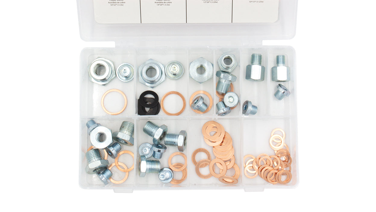 Kit especial bujões carter 63PCS
