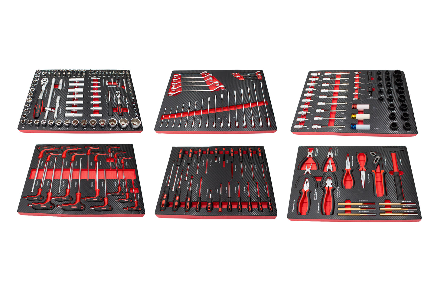 KIT MÓDULOS 236PCS P/ 6 GAVETAS