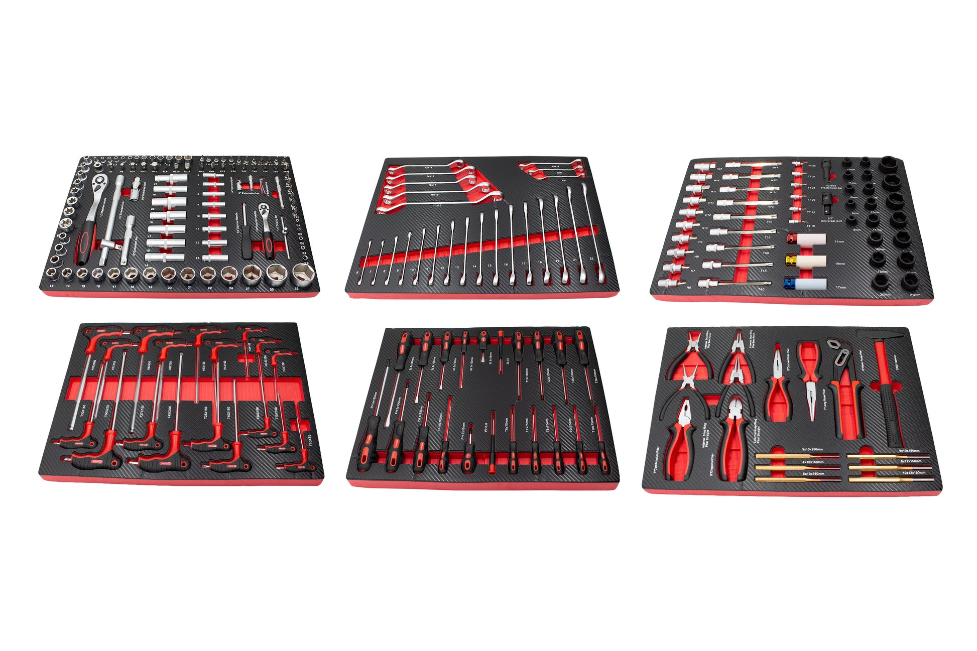 KIT MÓDULOS 236PCS P/ 6 GAVETAS