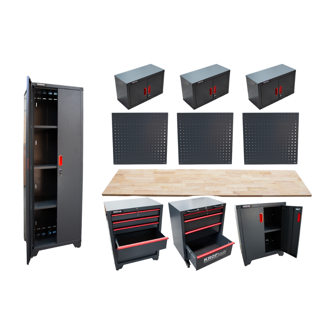 Conjunto armários de trabalho KROFTOOLS 8881