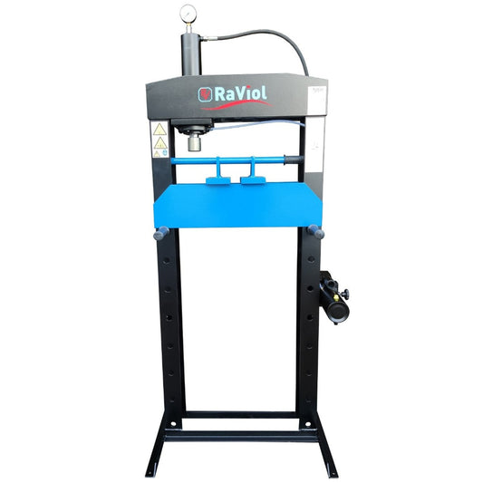 Prensa bancada manual hidráulico móvel 25TON RAVIOL P25M