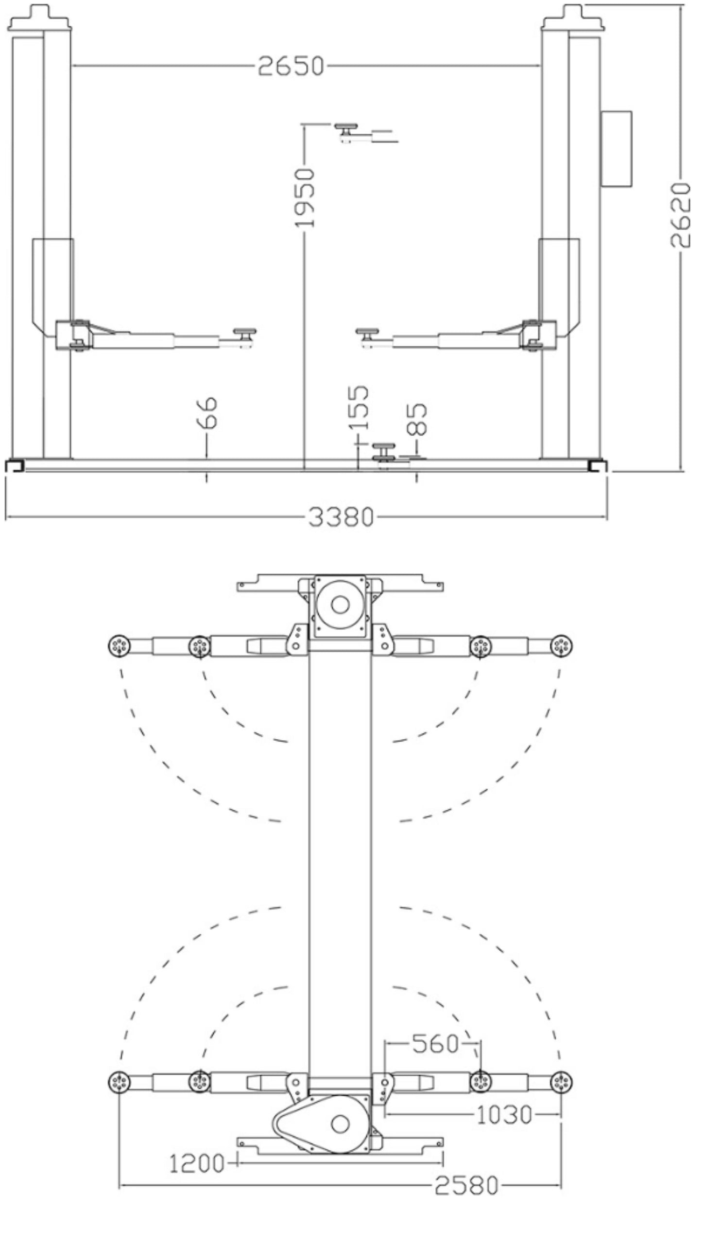 ZAVAGLI Elevador electro mecânico Z51/3SL