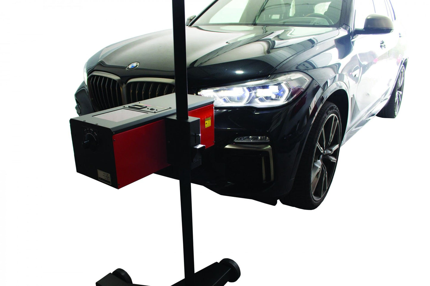 Máquina focar faróis duplo laser