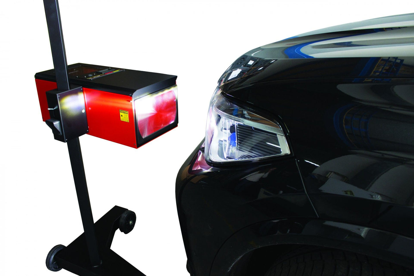 Máquina focar faróis duplo laser