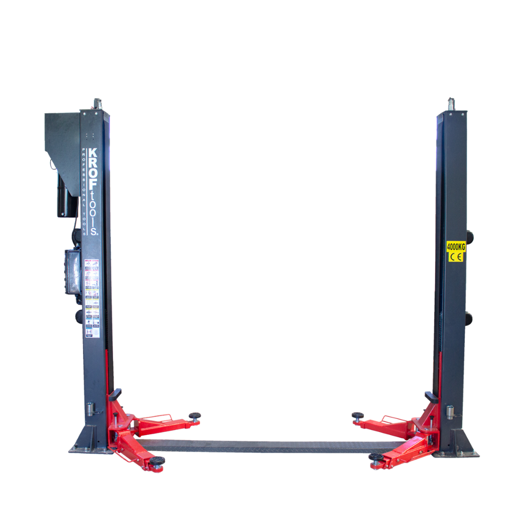 KROFTOOLS Elevador 2 colunas eletro hidráulico 4TON 220V 9805MO