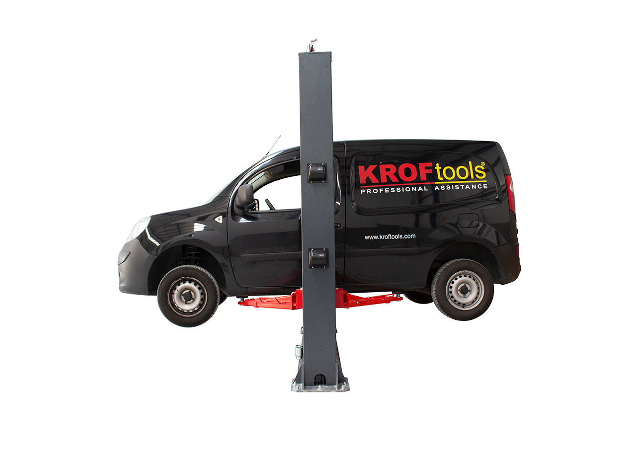 KROFTOOLS Elevador 2 colunas eletro hidráulico 4TON 220V 9805MO