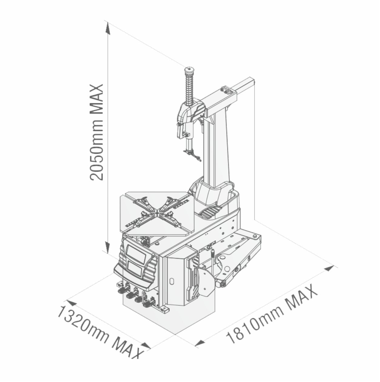 Máquina para pneus STEPLINE 4000 TI 2V