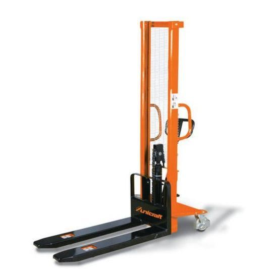 Stacker manual 1 TON UNICRAFT